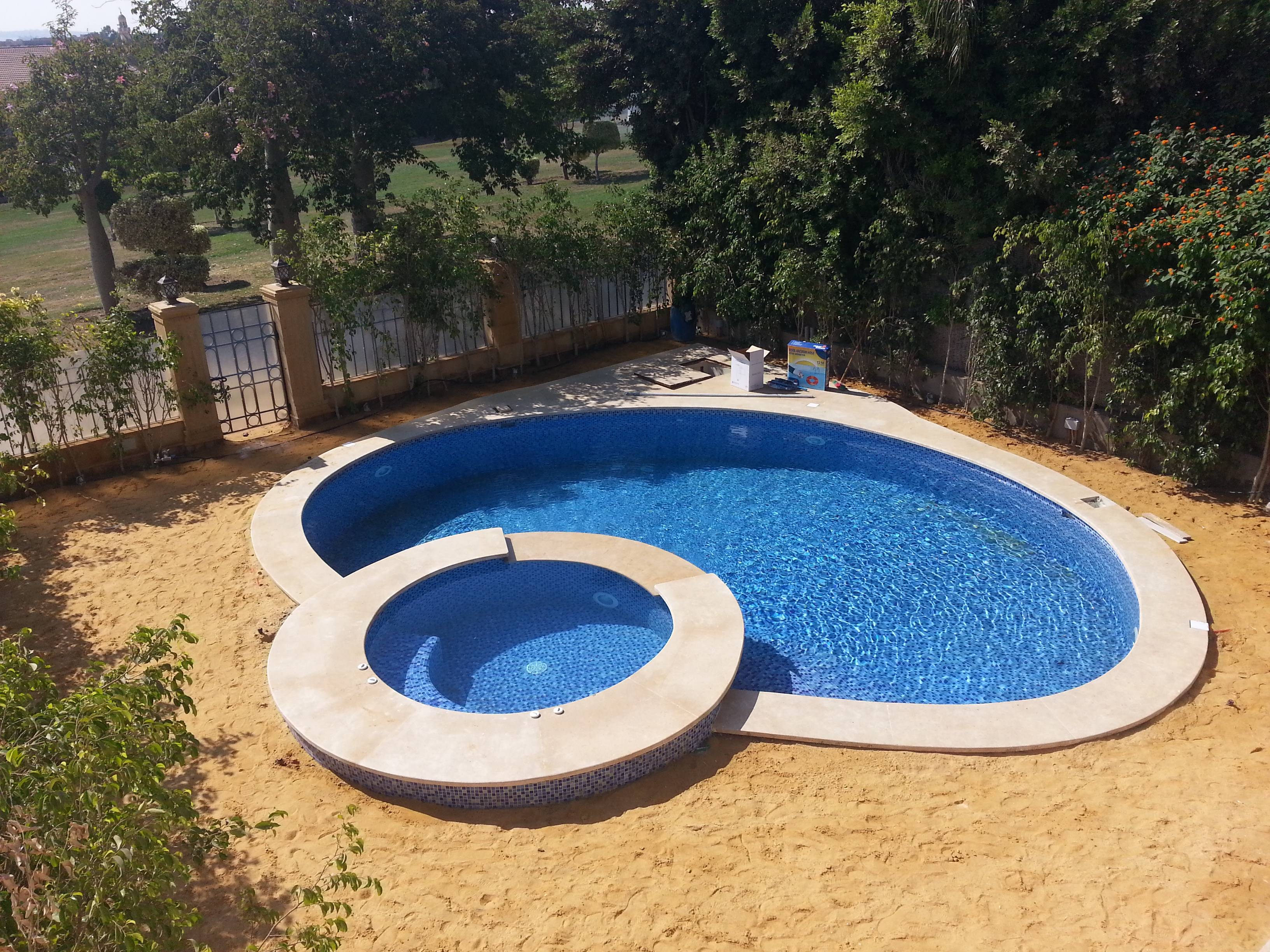 Swimming pool Eskimr vila private village Rabwa Sheikh Zayed