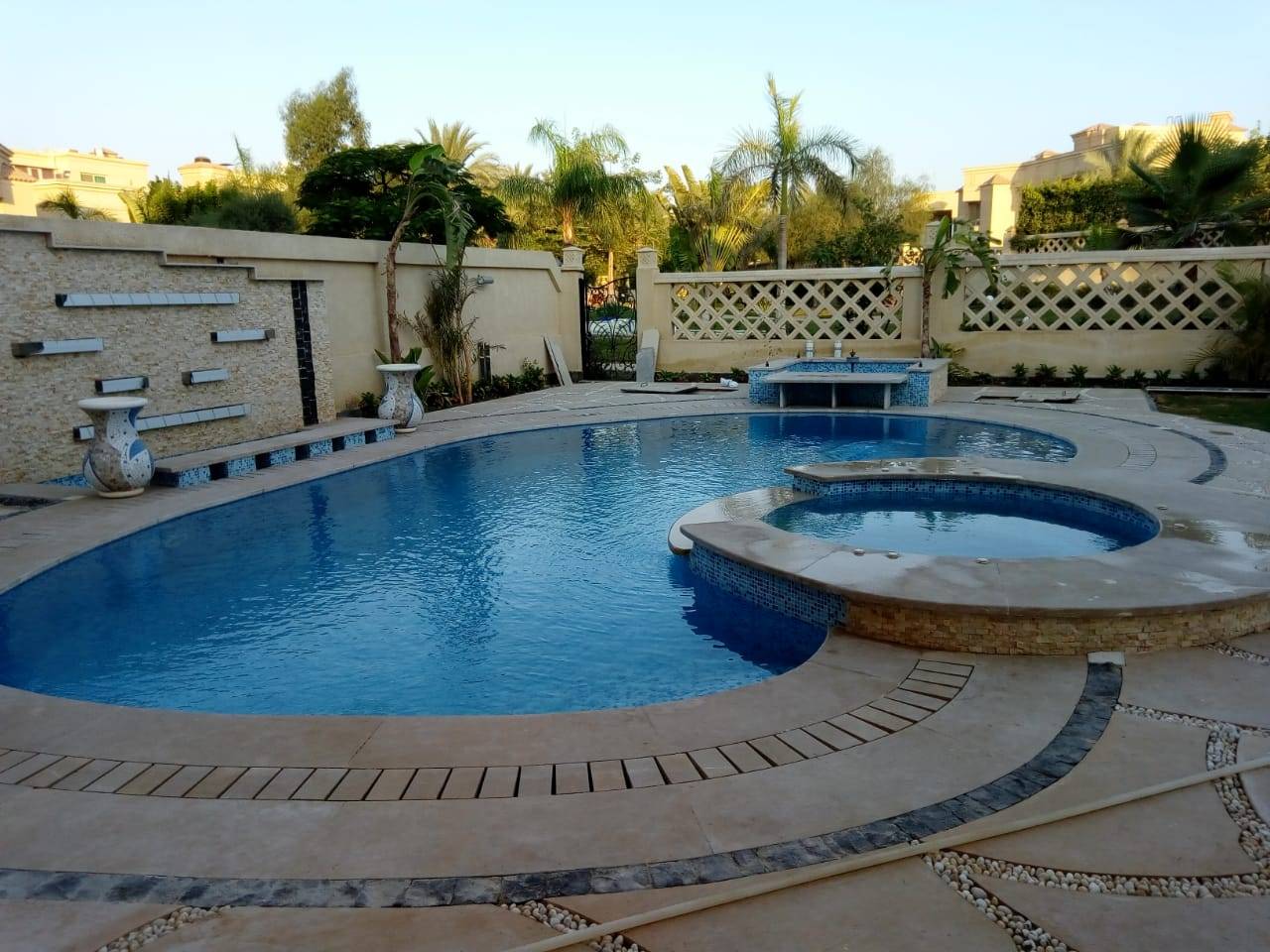Swimming Pool Villa Special Overfloor Compound Al Safwa City Sheikh Zayed